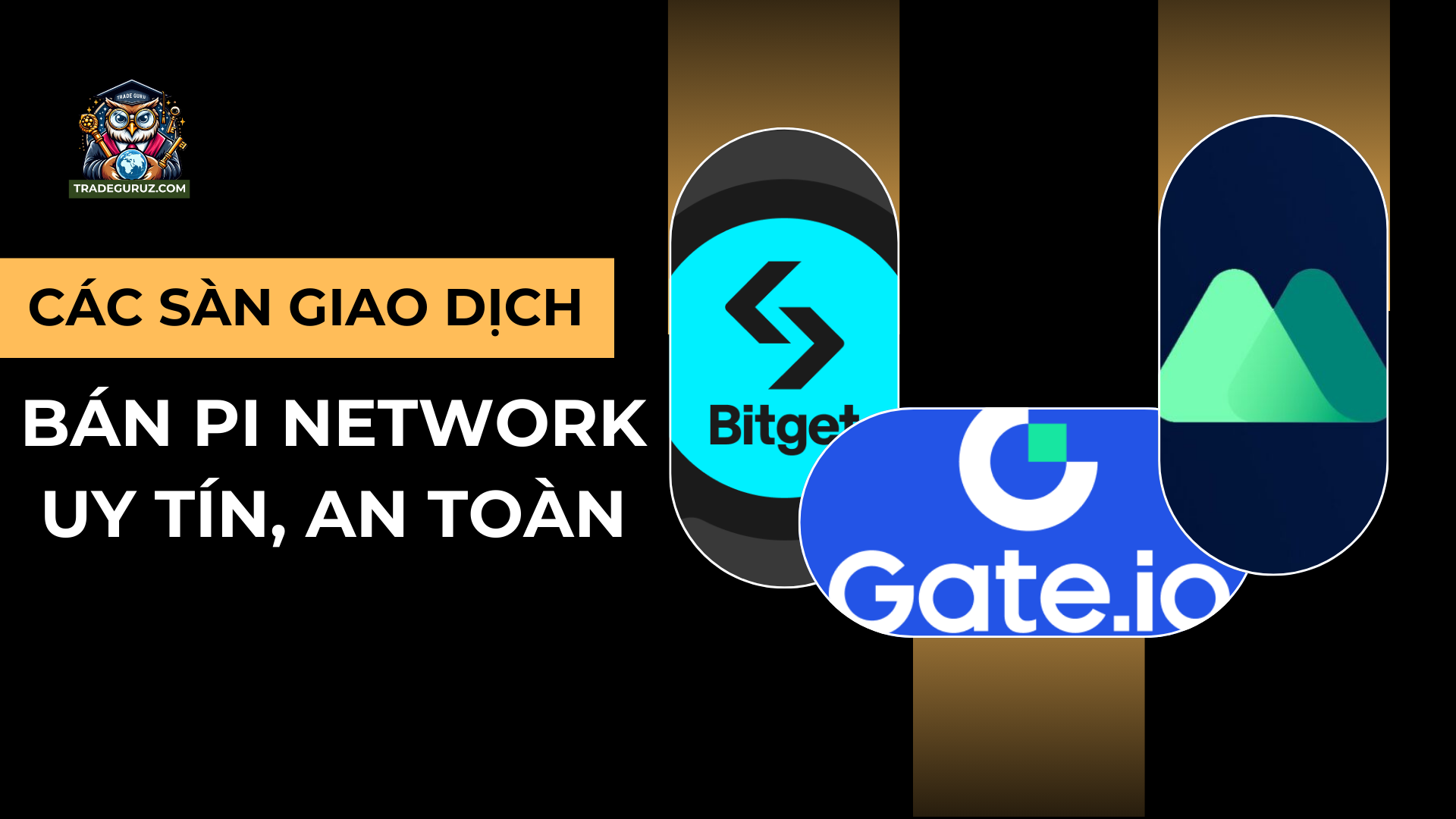 Các sàn giao dịch bán Pi uy tín, an toàn
